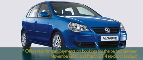 Special offer for Car hire in Carvoeiro Algarve